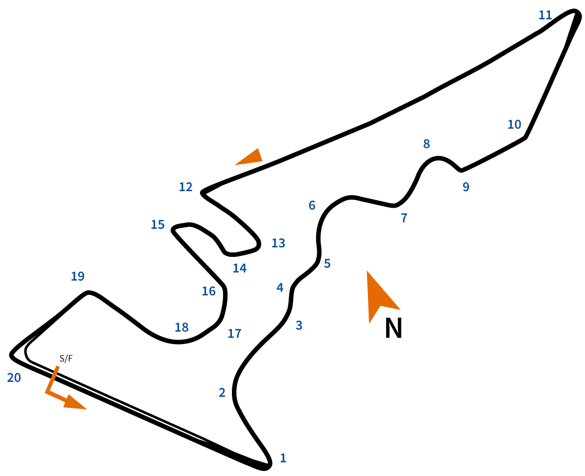 cota trackmap - The Race Centre